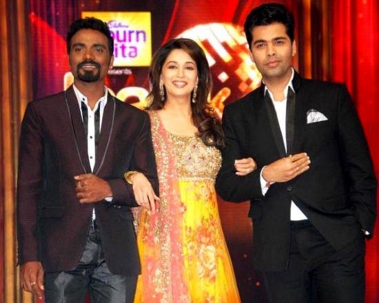 Madhuri, Remo, Karan groove to ‘Amar Akbar Anthony’